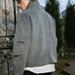 KNIGHT ASYMMETRIC WOOL JACKET