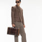 DP FLARE PLAID BLAZER(Pre-sale)