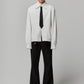 24SS OS Wide-Tie Shirt