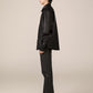DP PARADIS 23AW Two-in-One Black Tie Shirt