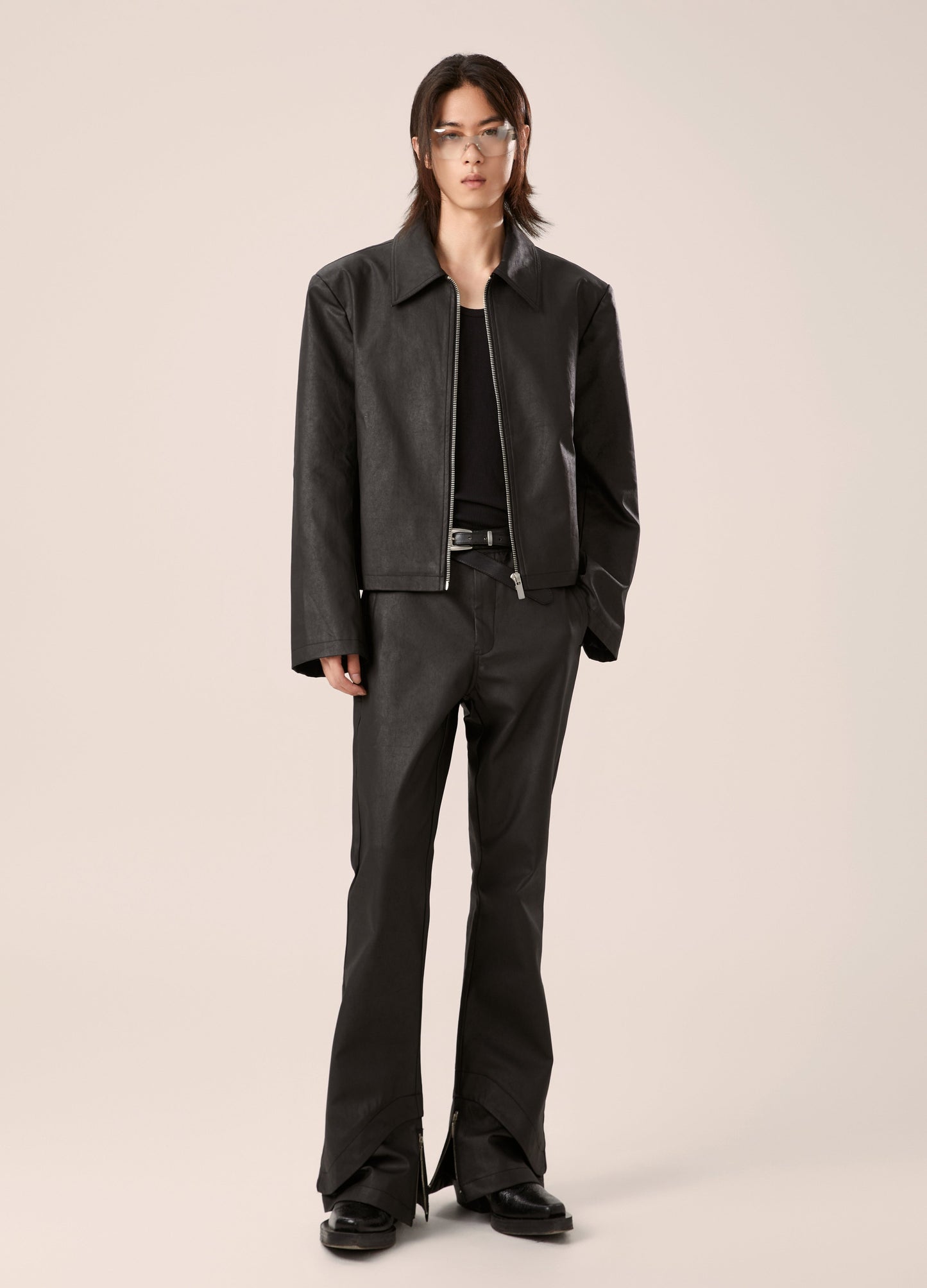 DP PARADIS 23AW Medieval Waxed Silhouette Jacket