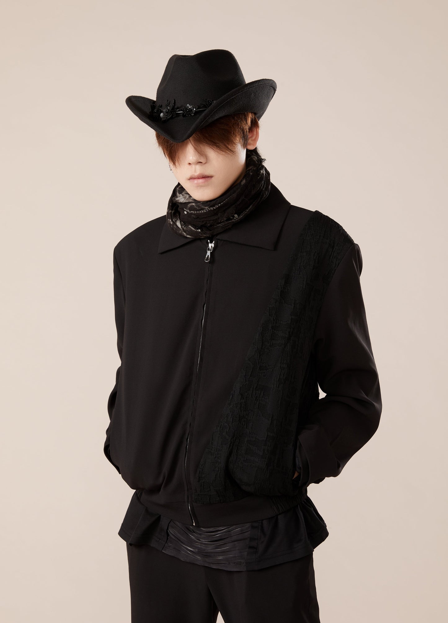 DP PARADIS 23AW Acetic Fusion BOXY Suit Jacket