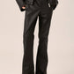 DP PARADIS 23AW WAVE Waxed Trousers