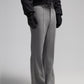 24AW Low Sat Gray Wool Bottoms