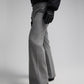 24AW Low Sat Gray Wool Bottoms