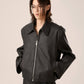 DP PARADIS 23AW Medieval Waxed Silhouette Jacket