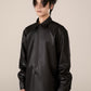 DP PARADIS 23AW Two-in-One Black Tie Shirt