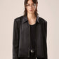 DP PARADIS 23AW ELEGANT Satin Double-Zip Jacket