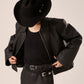 DP PARADIS 23AW Medieval Waxed Silhouette Jacket
