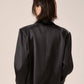 DP PARADIS 23AW ELEGANT Satin Double-Zip Jacket