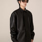 DP PARADIS 23AW Two-in-One Black Tie Shirt