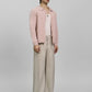 PINK CASHMERE KNIT CARDIGAN
