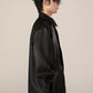 DP PARADIS 23AW Two-in-One Black Tie Shirt