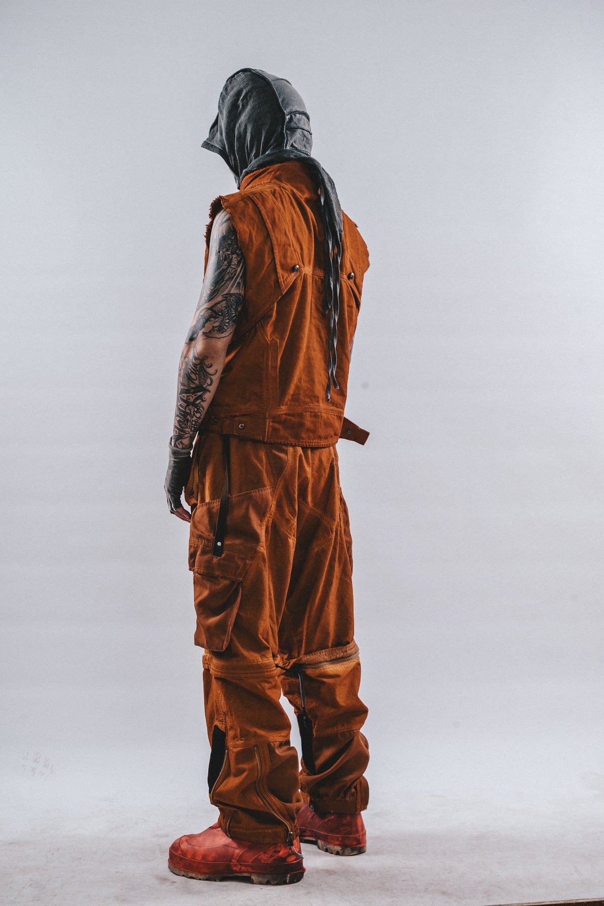 DRKLEI AKIRA STUDDED NOMAD VEST