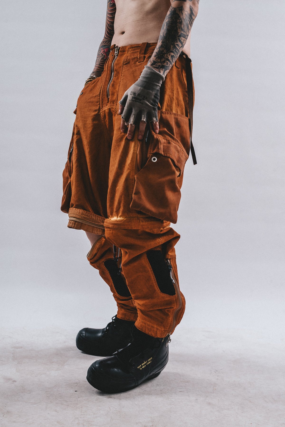 DRKLEI DUNE MODULAR CARGO SHORTS