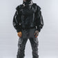 DRKLEI DISTORTED DOUBLE-COLLAR JACKET