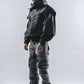 DRKLEI DISTORTED DOUBLE-COLLAR JACKET