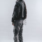 DRKLEI DISTORTED DOUBLE-COLLAR JACKET