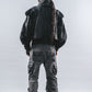 DRKLEI DISTORTED DOUBLE-COLLAR JACKET