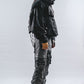 DRKLEI DISTORTED DOUBLE-COLLAR JACKET
