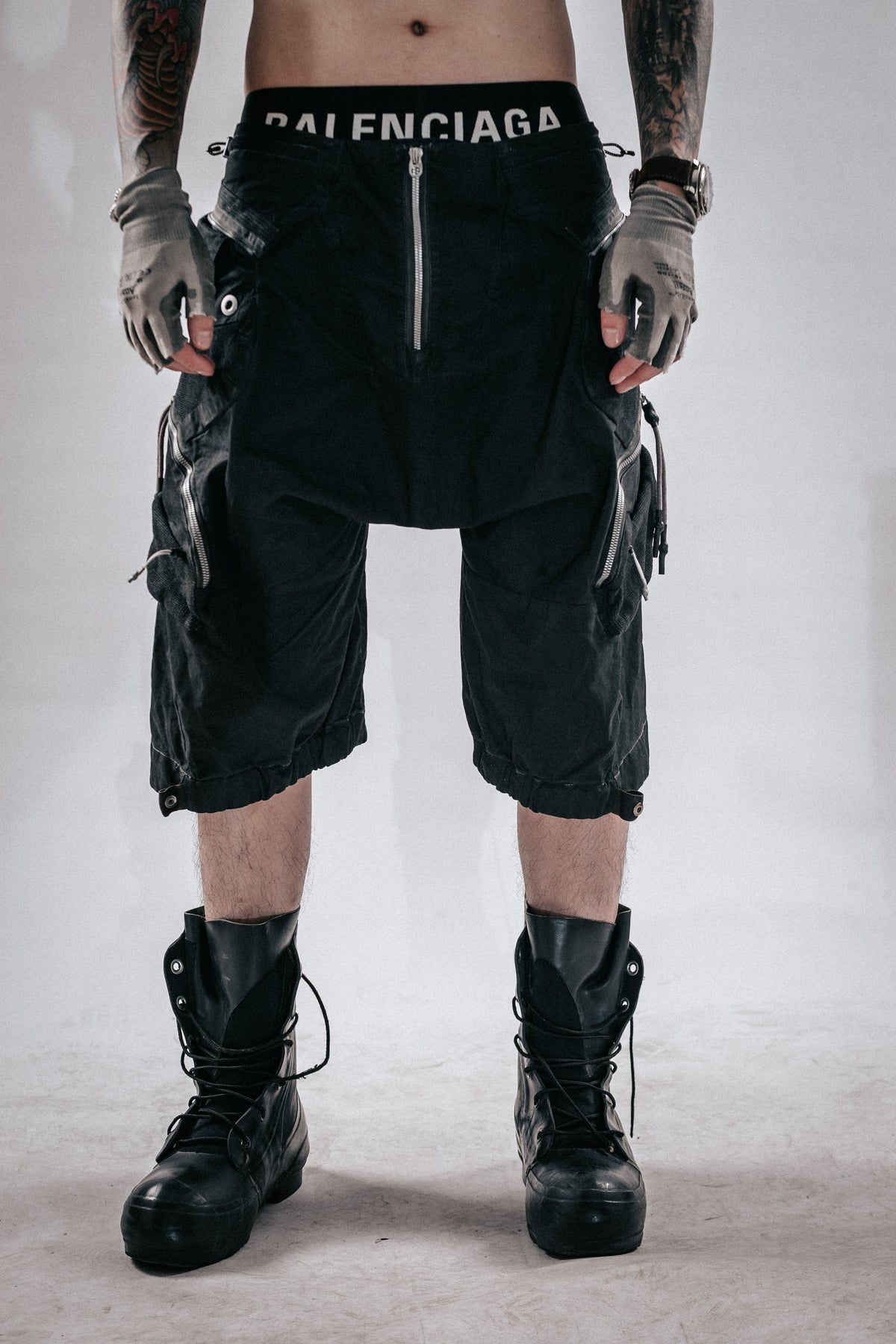 DRKLEI WASTELAND CARGO SHORTS