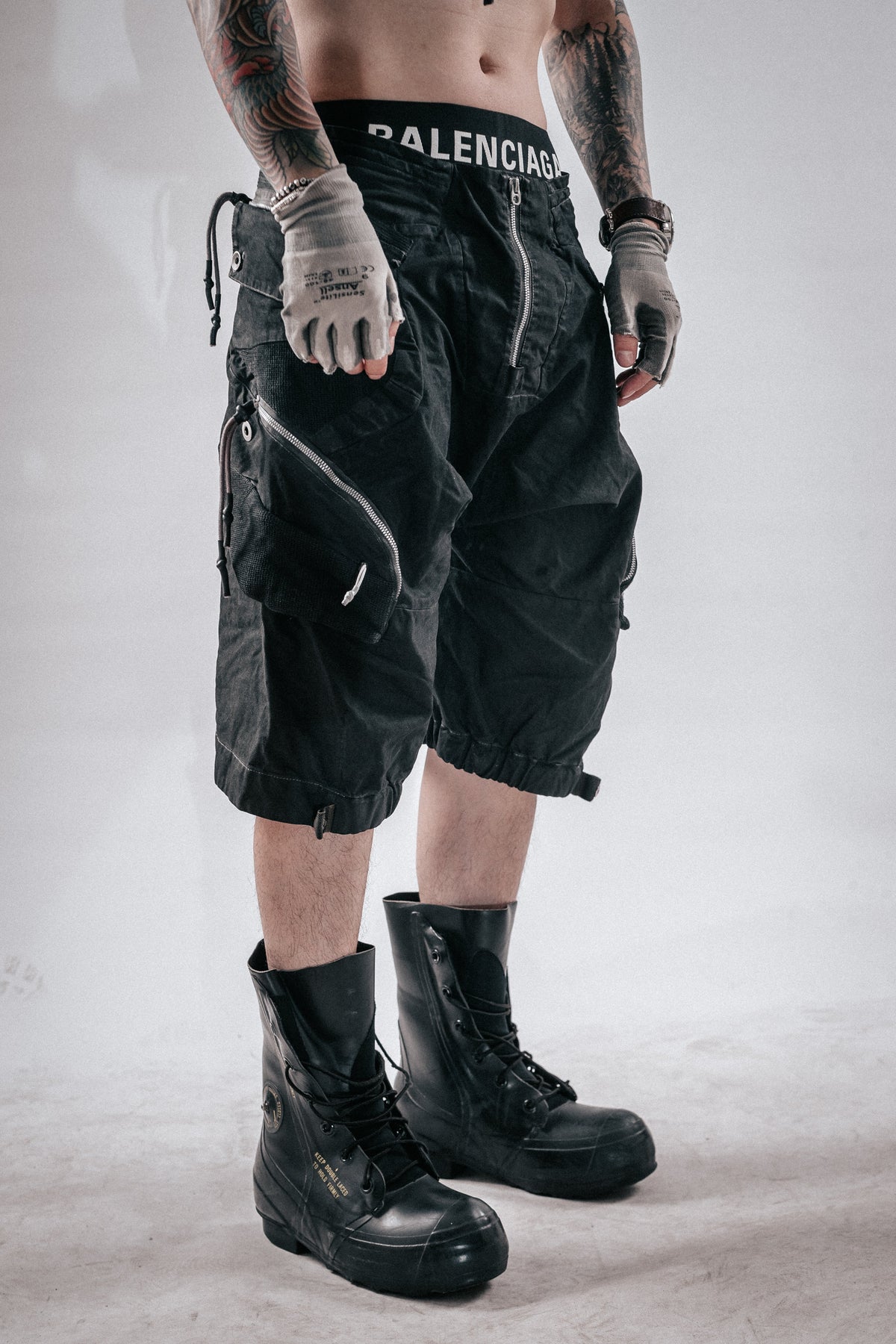 DRKLEI WASTELAND CARGO SHORTS