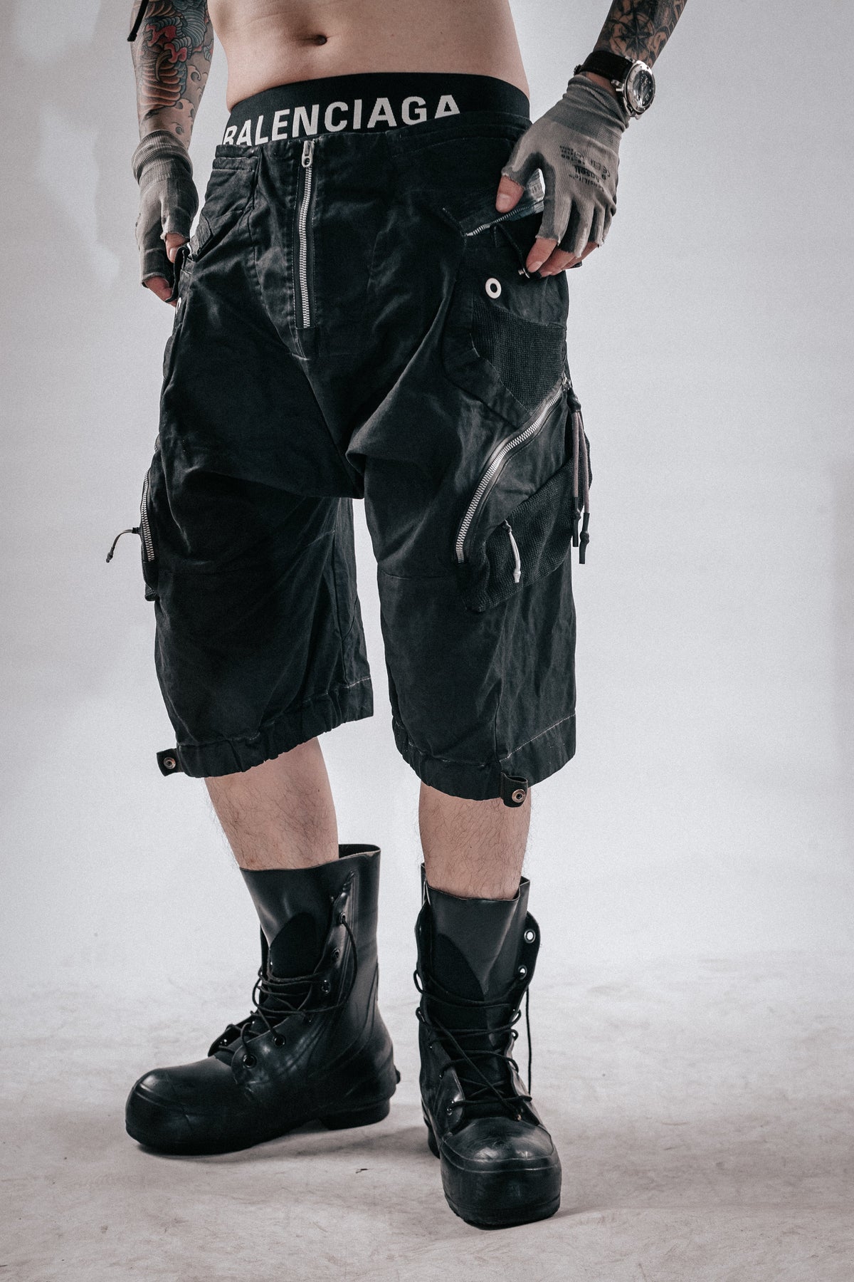DRKLEI WASTELAND CARGO SHORTS